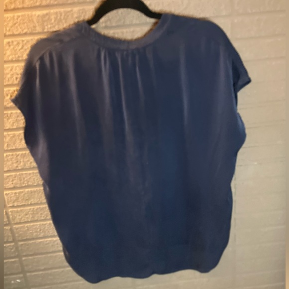 Quince Women's Navy Blouse - Picture 4 of 5